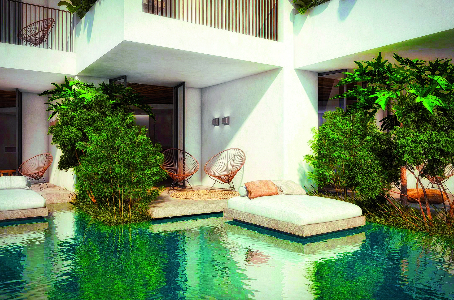 Room image 1 - Deluxe s privátnym bazénom, limited sea view