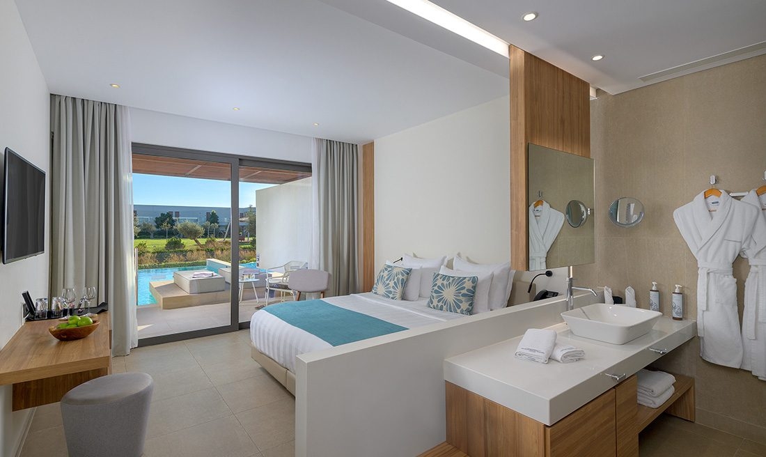 Room image 1 - Double s privátnym bazénom, výhľad záhrada