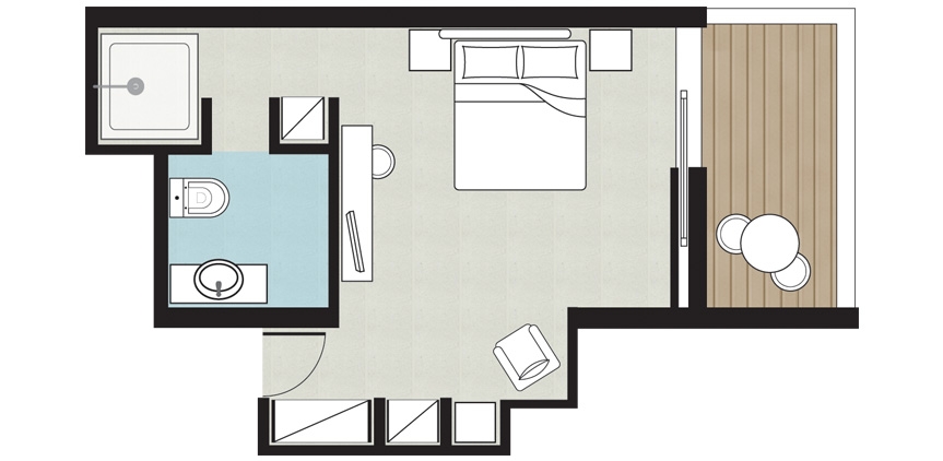 Room image 3 - Superior Guestroom Sea View