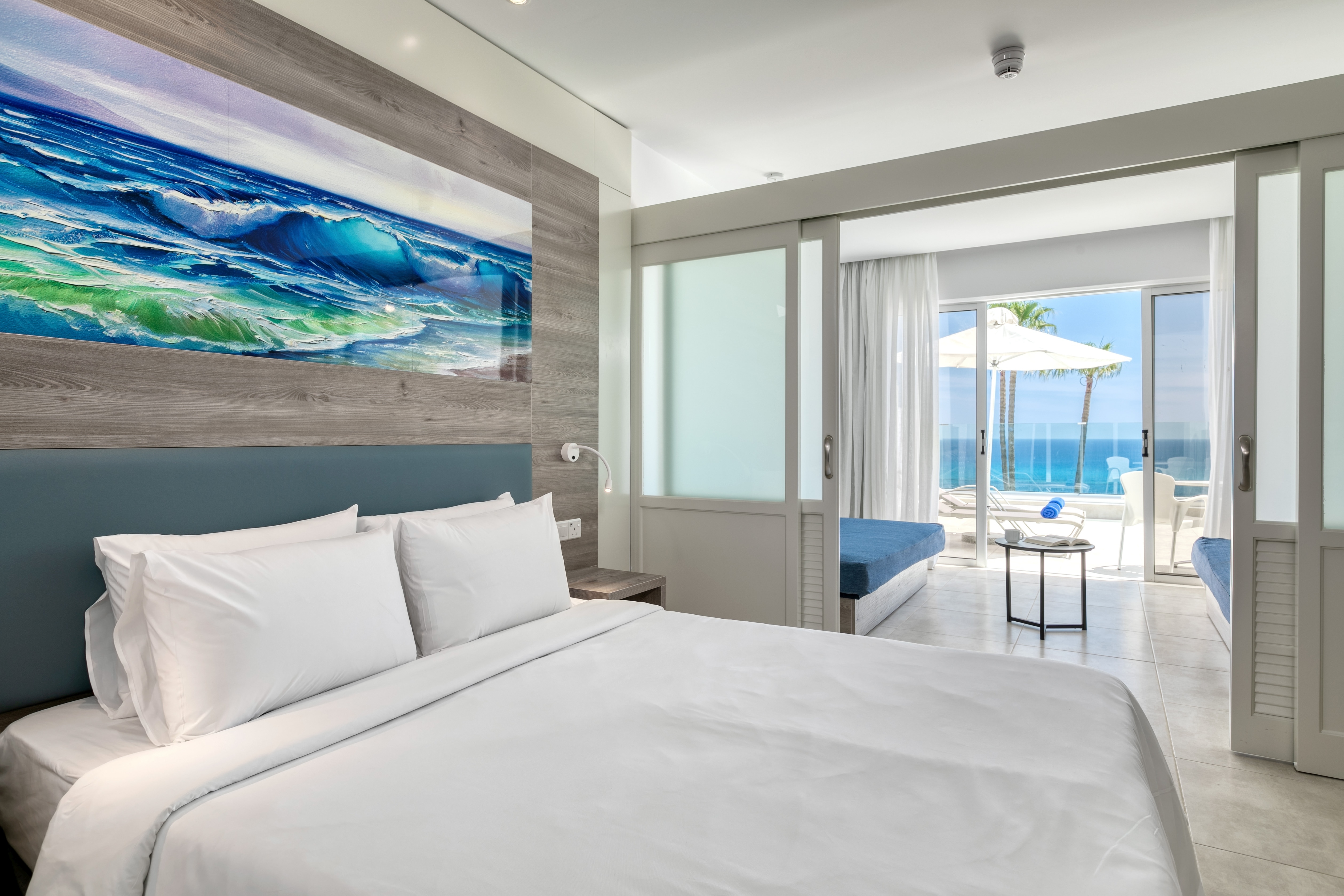 Room image 7 - Rodinná izba s výhľadom na more (hlavná budova)