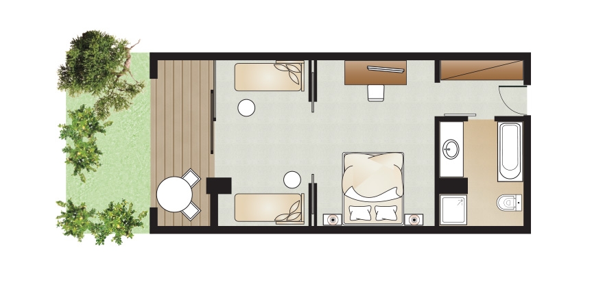 Room image 2 - Superior Family Garden View