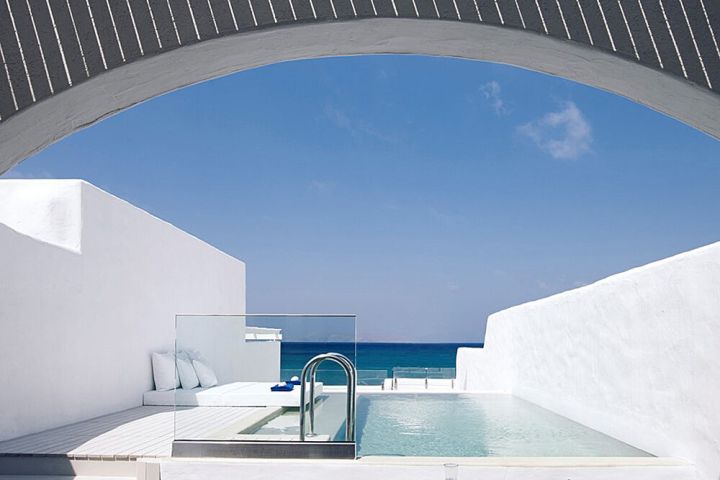Izba v Knossos Beach Bungalow & Suites