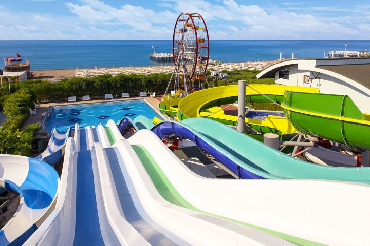 Tobogány v hoteli Delphin Imperial