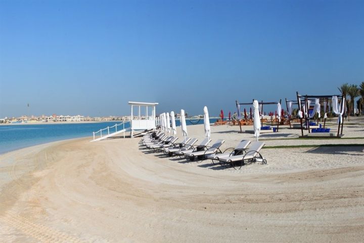 PlážpredhotelomRixosThePalmDubai