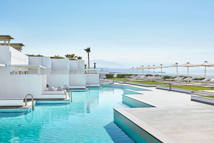 Izba s bazénom v Grecotel Lux Me White Palace