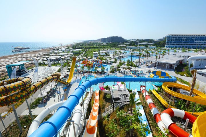 Aquapark v Sueno Deluxe Belek