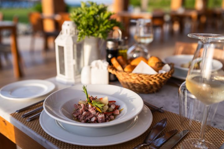 Reštaurácia v hoteli caesar bay