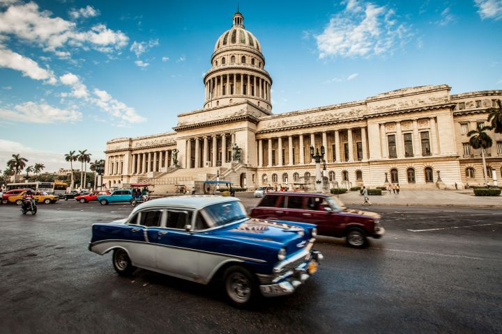 El Capitolio- replika amerického vzoru