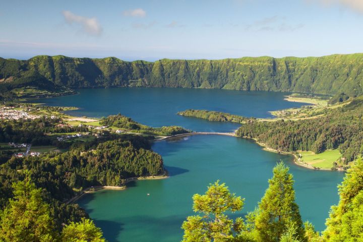 Sete Cidades, ostrov Sao Miguel, Azorské ostrovy, poznávací zájazd, Portugalsko
